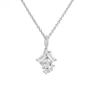 Pendentif Baguette Zirconia Éparpillé P5111 Diamonfire Bijoux