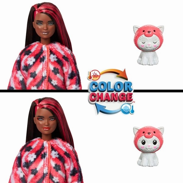 Barbie Cutie Reveal Costume Kitty in Red Panda