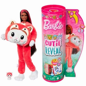 Barbie Cutie Reveal Costume Kitty in Red Panda
