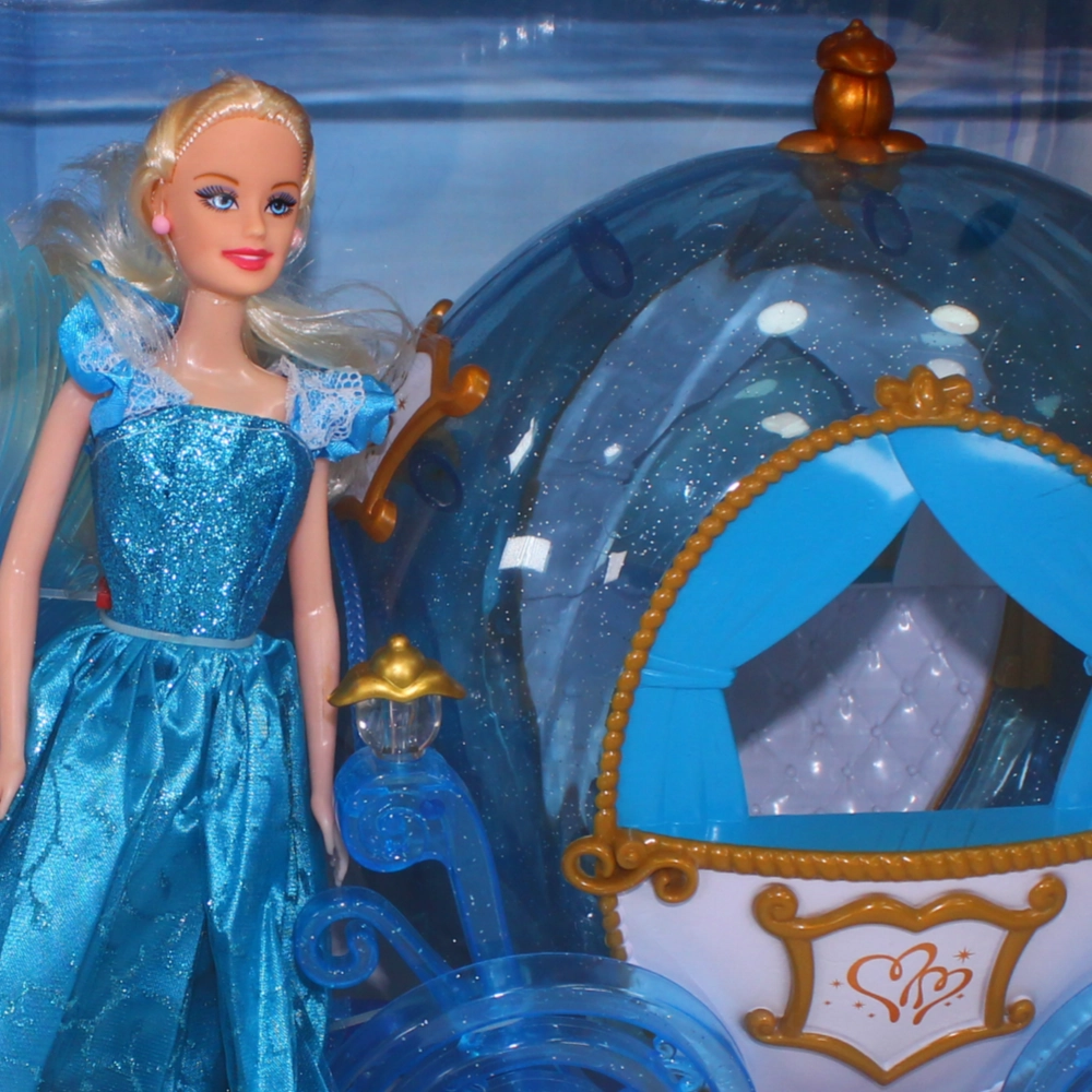Barbie Doll with Horse & Electric Carriage with Sound