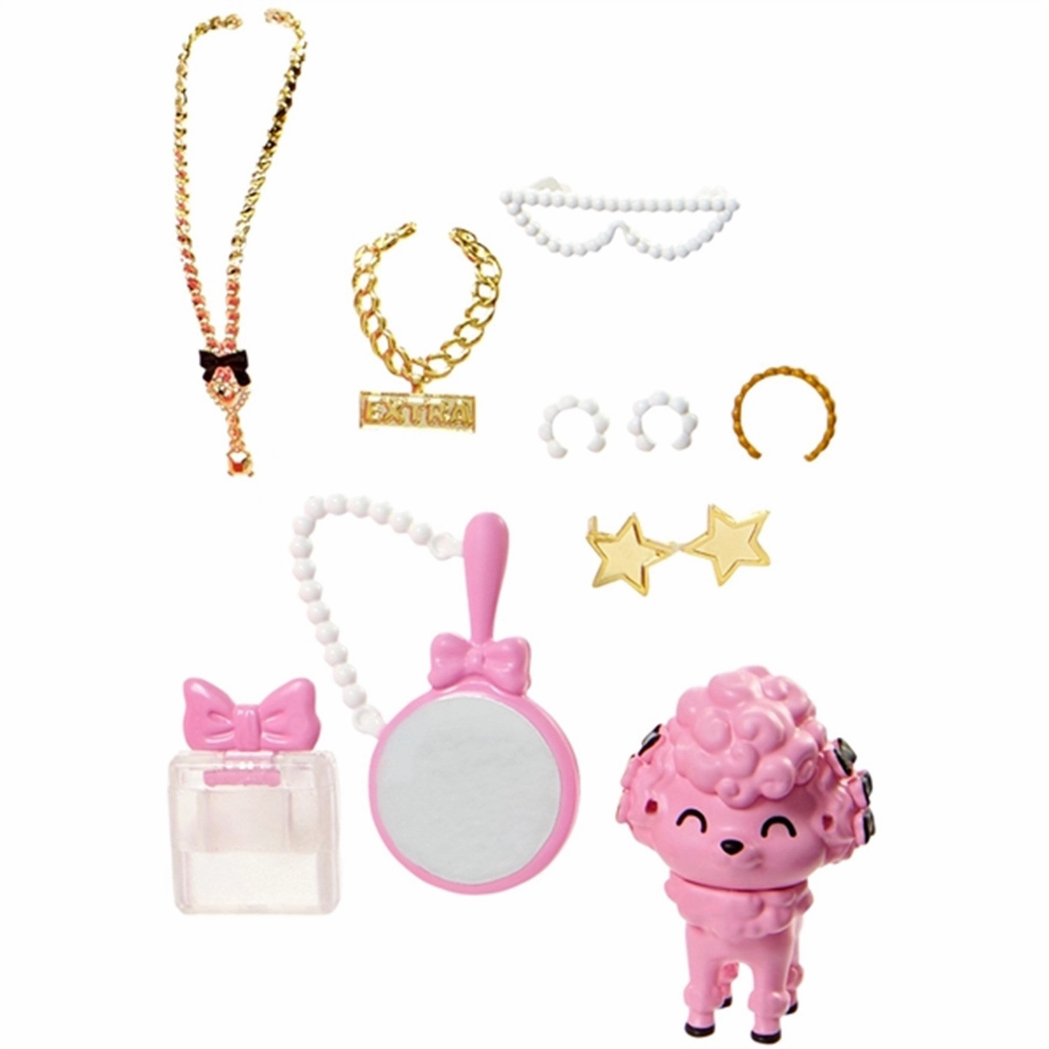 Barbie Extra Fancy Doll Pink Plastic