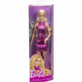 Barbie Fashionista Doll Pink Dress Heart Cutout