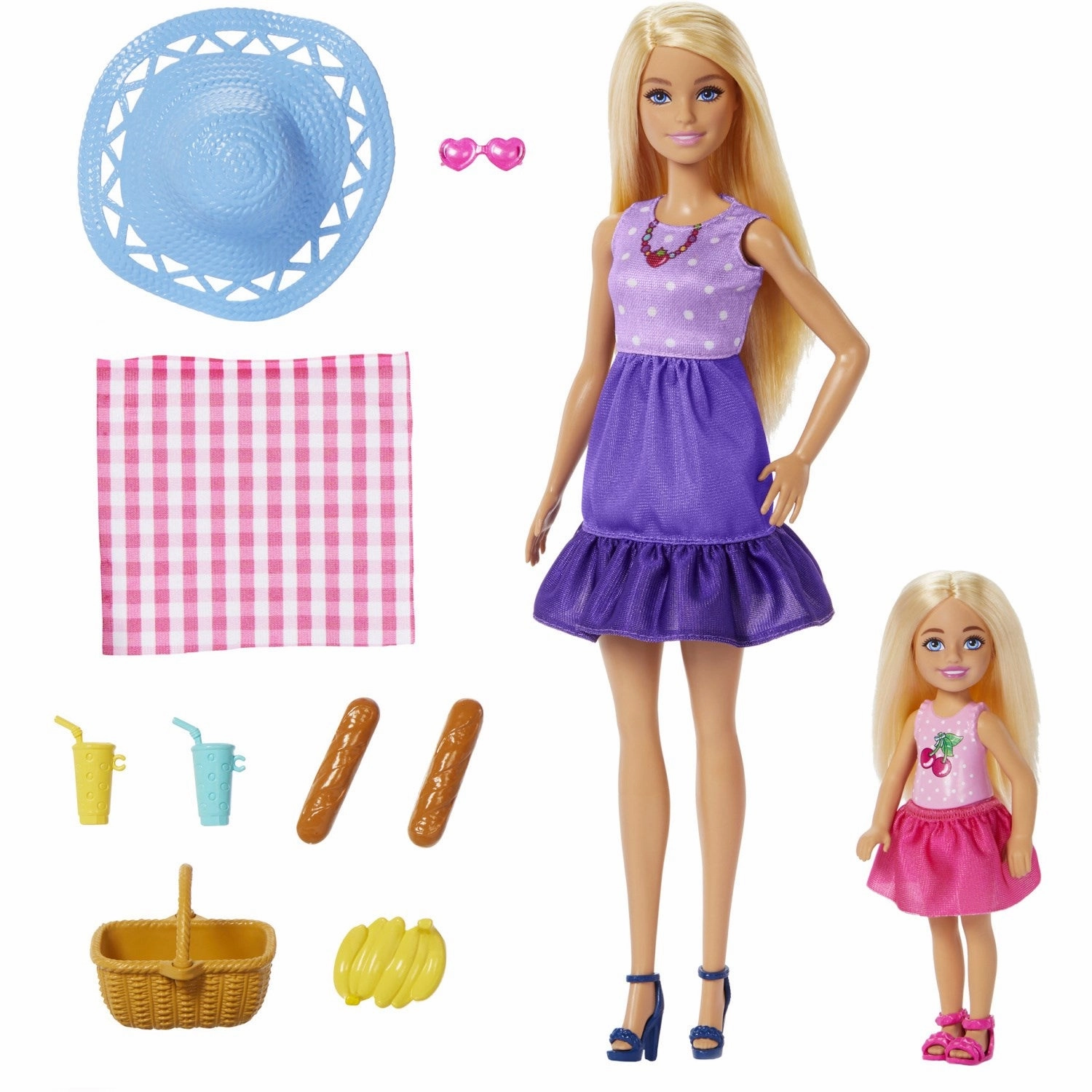 Barbie Malibu & Chelsea Core Dolls