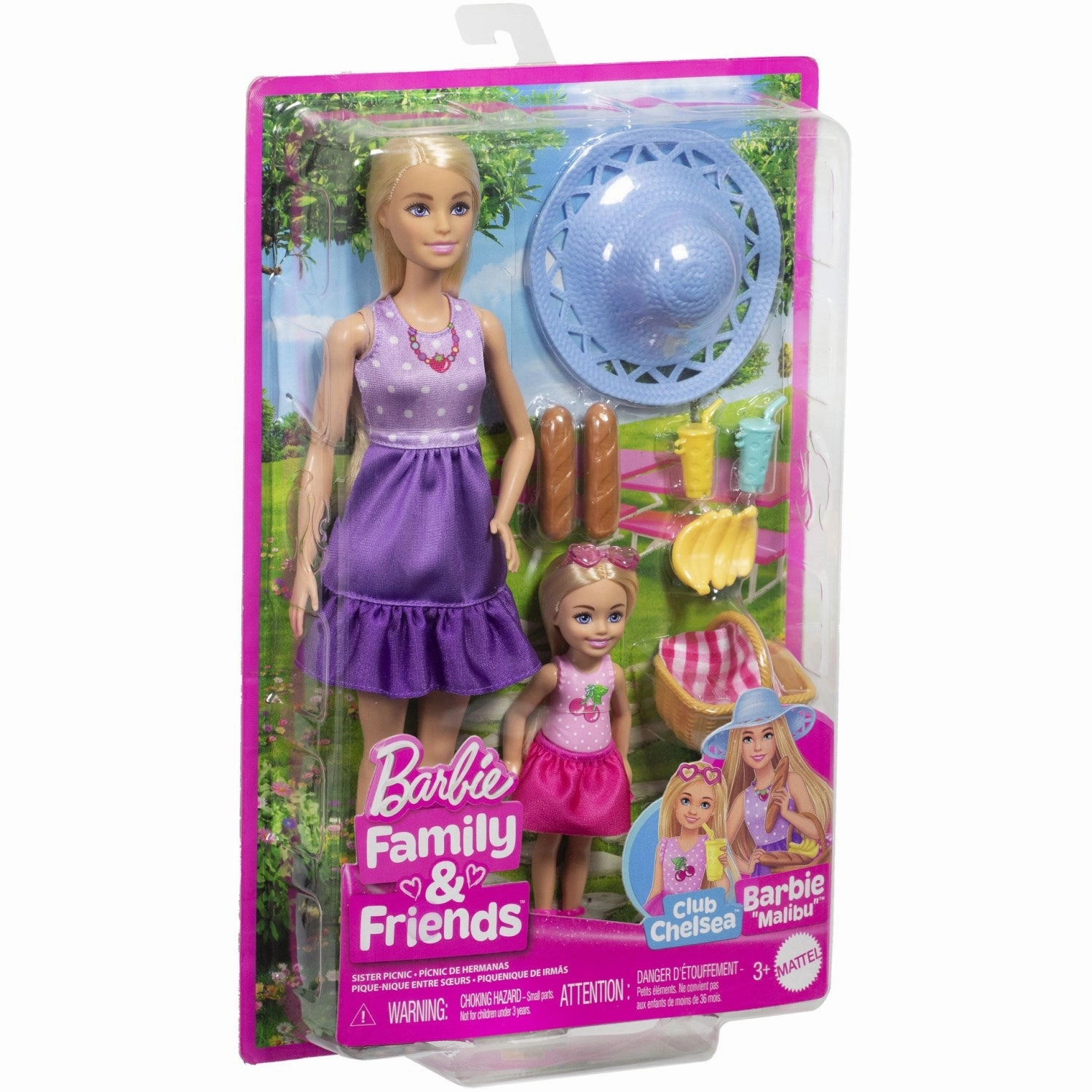 Barbie Malibu & Chelsea Core Dolls