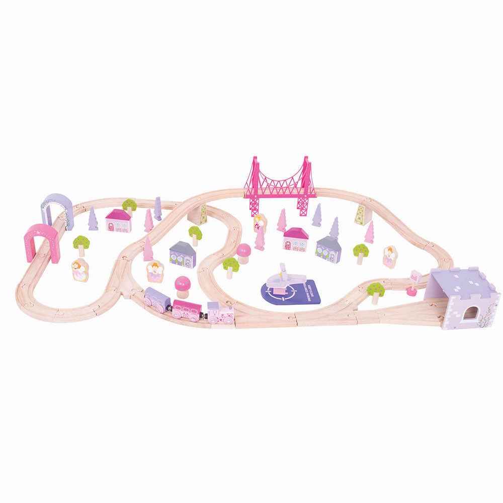 Bigjigs Rail Fairy Town Train Set