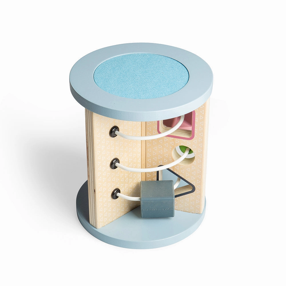 Bigjigs Toys Wooden Rolling Sensory Sorter