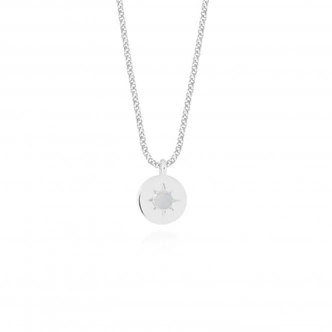 Pierre de naissance un petit collier en cristal de roche d'avril 4657 Joma Jewellery