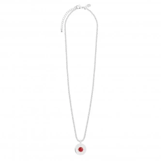 Collier en Grenat de Janvier, Pierre de Naissance 4654 - Joma Jewellery