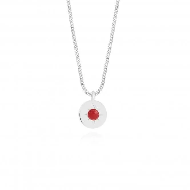 Collier en Grenat de Janvier, Pierre de Naissance 4654 - Joma Jewellery