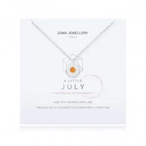 Pierre de naissance un petit Collier en Pierre de Soleil de Juillet 4660 Joma Jewellery