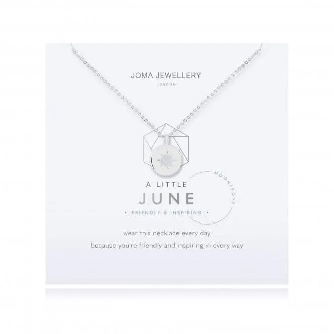 Pierre de naissance un petit collier en pierre de lune de juin 4659 Joma Jewellery