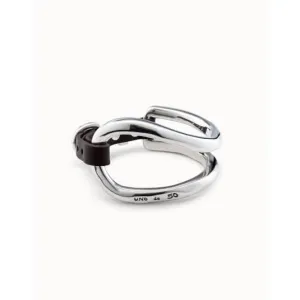 Bracelet en métal argenté Bite Unode50 Bijoux et Accessoires