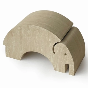 bObles Elephant Medium  Walnut