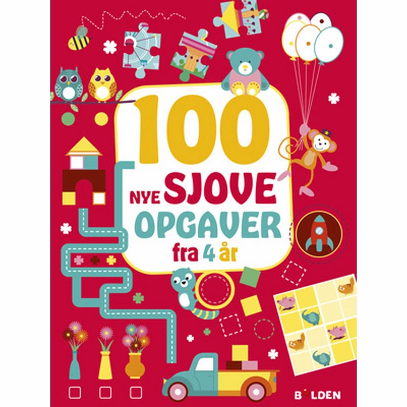 Bolden 100 Nye Sjove Opgaver - Fra 4 r