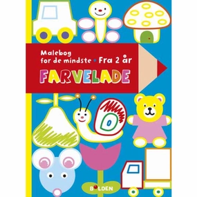Bolden Farvelade - Malebog For De Mindste - Fra 2 r