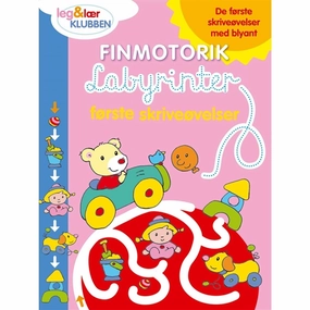 Bolden Leg Og Lr - Finmotorik Labyrinter Bamse