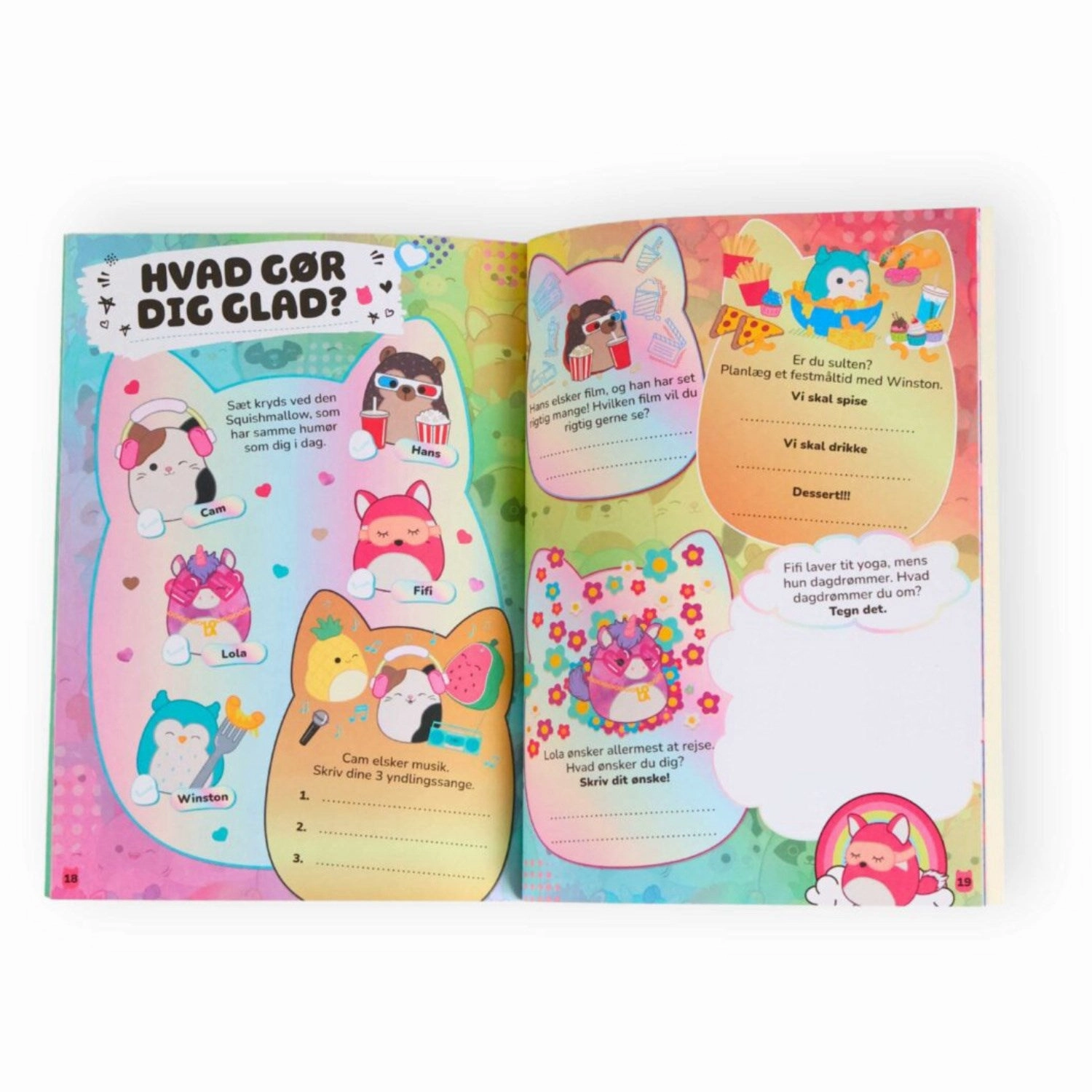 Bolden Squishmallows Activity Book