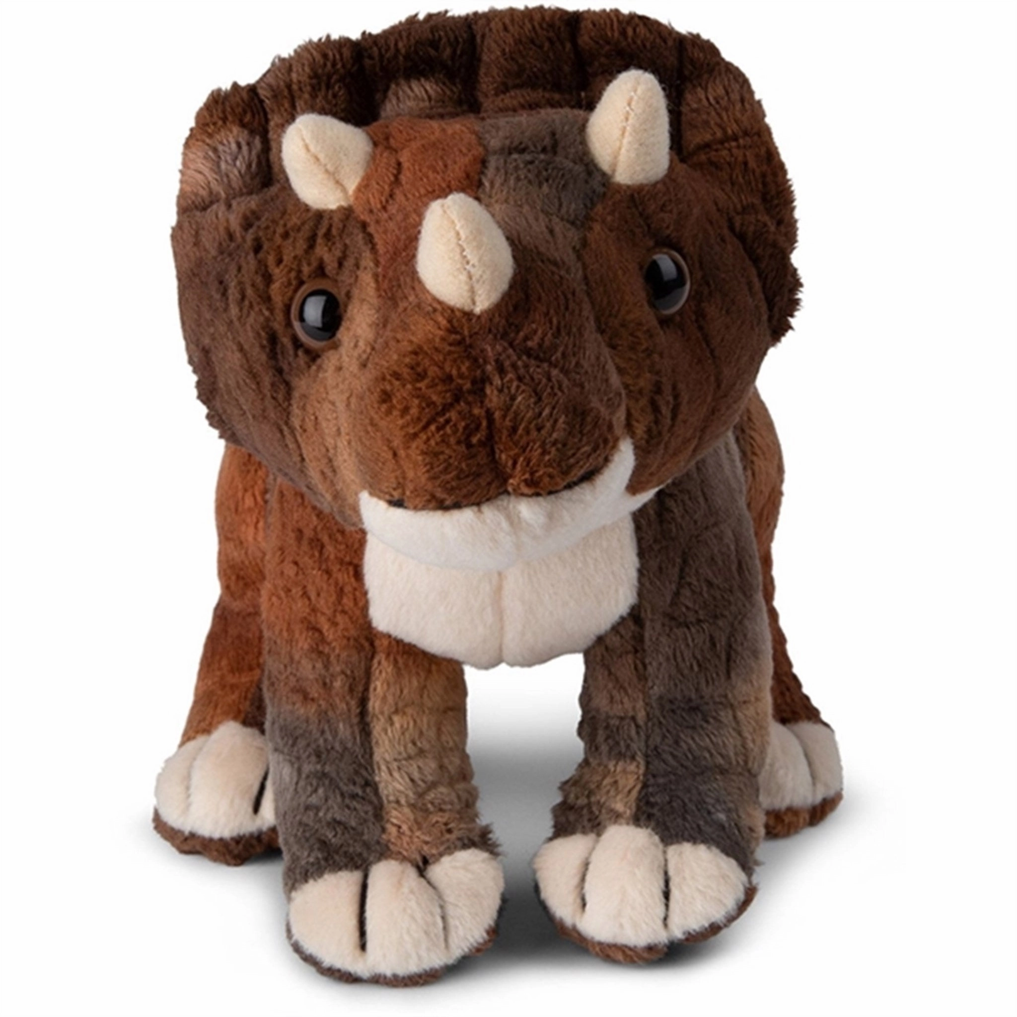 Bon Ton Toys WWF Plush Triceratops Dinosaur 15 cm