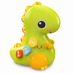 Bright Starts Go, Go, Dino Dinosaur Crawl-and-Learn Toy