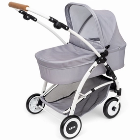 BRIO Doll Pram Grey