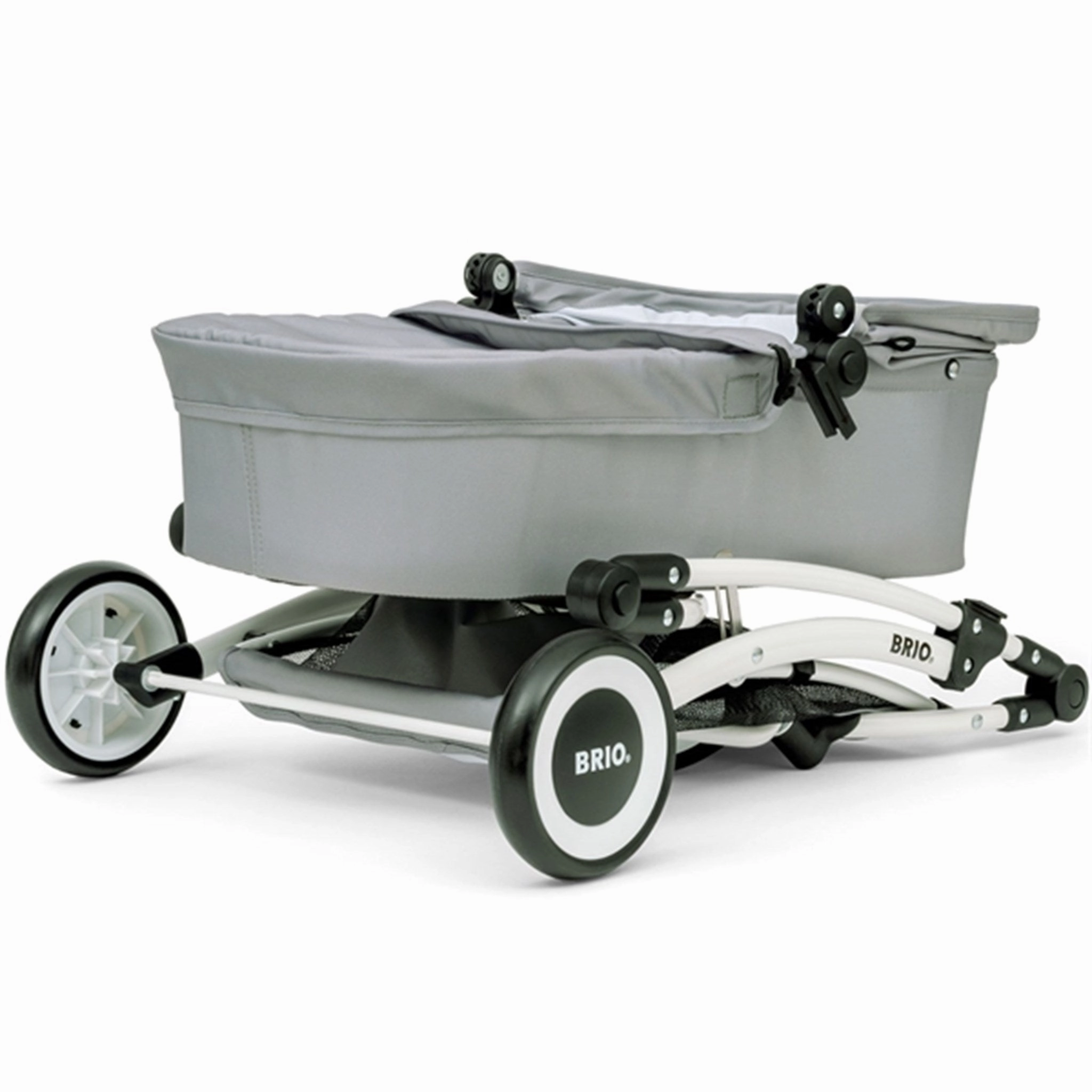 BRIO Doll Pram Grey