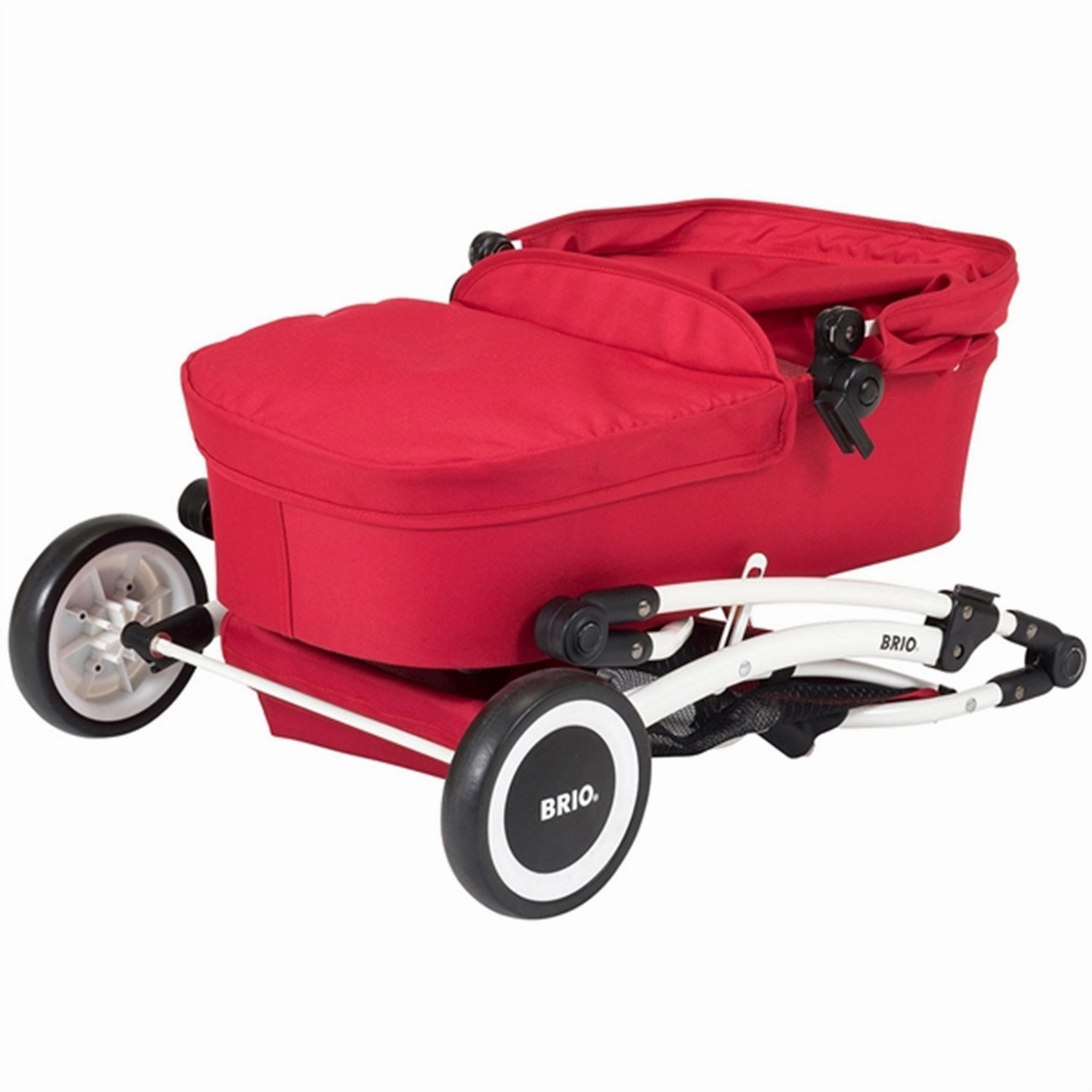 BRIO Doll Pram Red