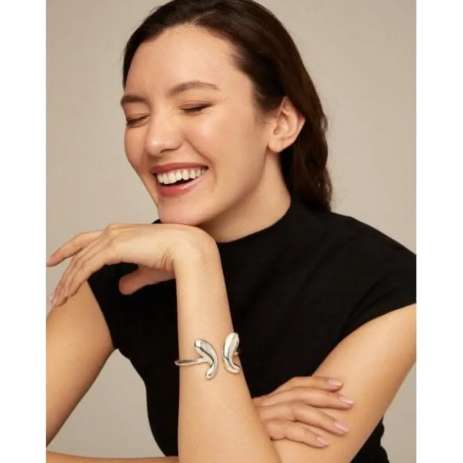 Bracelet Large Ailes de Papillon PUL2387MTL0000L Unode50 Bijoux et Accessoires