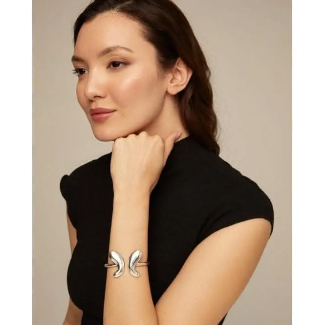 Bracelet Large Ailes de Papillon PUL2387MTL0000L Unode50 Bijoux et Accessoires