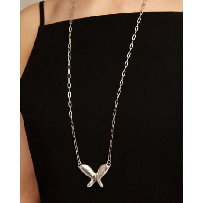 Collier Ailes de Papillon COL1860MTL0000U Unode50 Bijoux et Accessoires