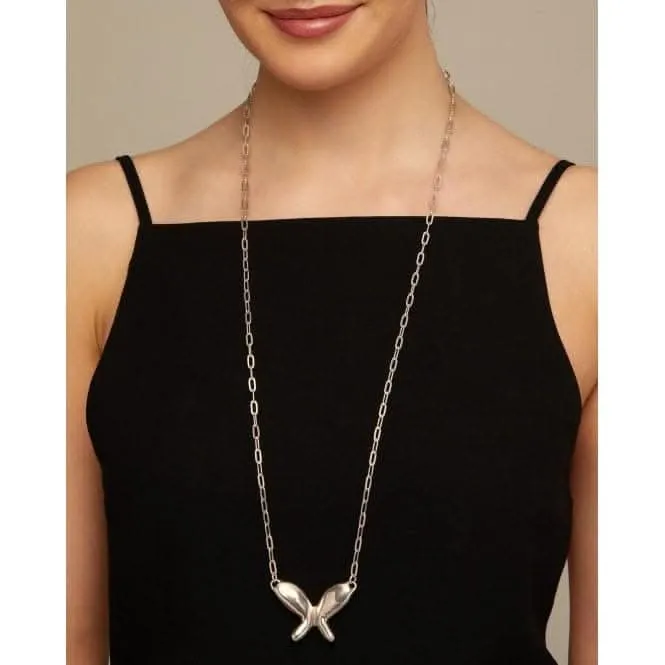 Collier Ailes de Papillon COL1860MTL0000U Unode50 Bijoux et Accessoires