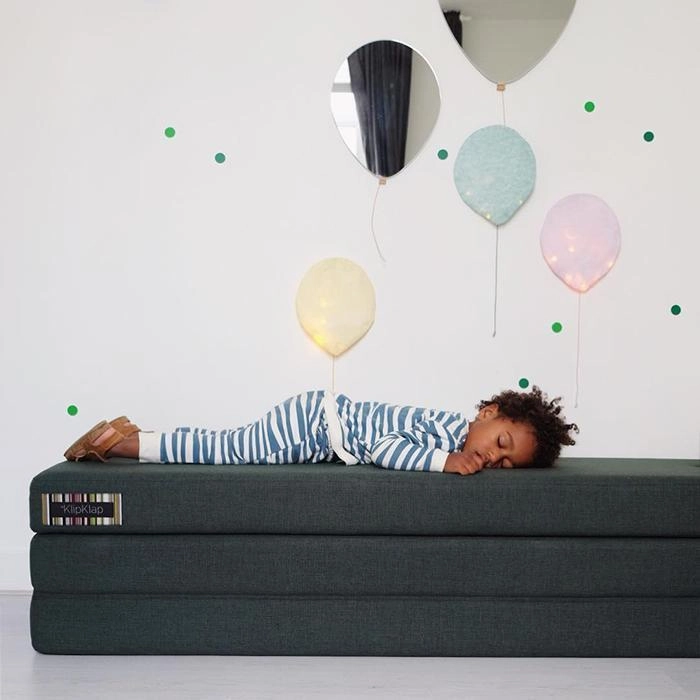 by KlipKlap KK 3 Fold 36x50x180cm - Deep Green W. Light Green (Pre-Order; Est. Delivery in 2-4 Weeks)