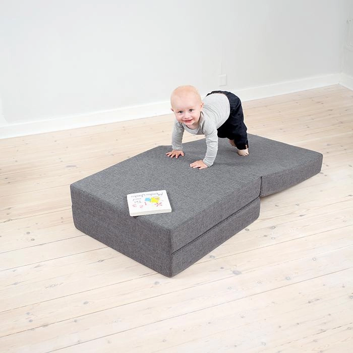 by KlipKlap KK 3 Fold Single 35x65x65cm - Blue Grey W. Grey (Pre-Order; Est. Delivery in 2-4 Weeks)