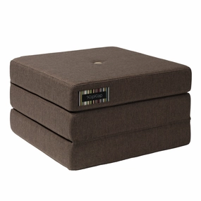 by KlipKlap KK 3 Fold Single 35x65x65cm - Brown W. Sand (Pre-Order; Est. Delivery in 2-4 Weeks)