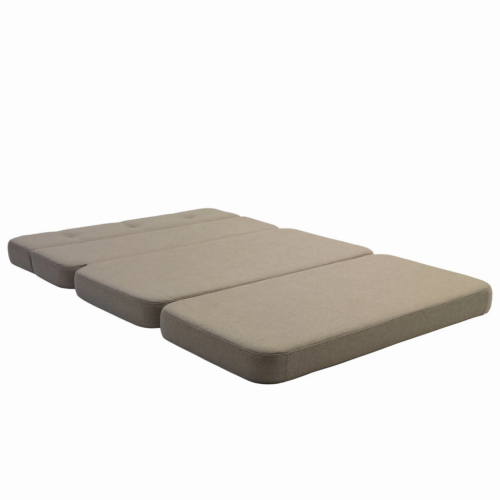 by KlipKlap KK 3 Fold Sofa XL Soft 36x140x70cm - Sand W. Sand