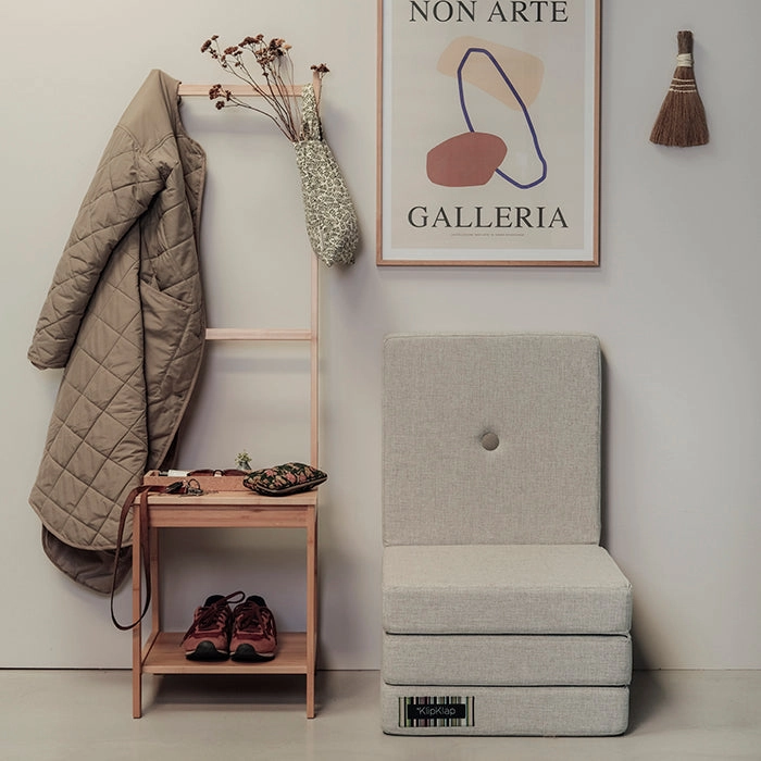 by KlipKlap KK 4 Fold 40x50x50cm - Beige W. Sand (Pre-Order; Est. Delivery in 2-4 Weeks)