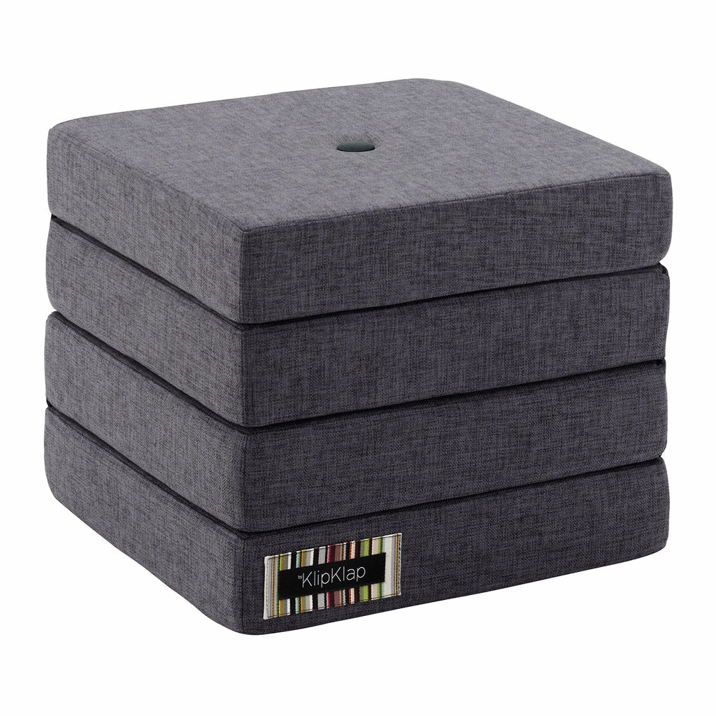 by KlipKlap KK 4 Fold 40x50x50cm - Blue Grey W. Grey (Pre-Order; Est. Delivery in 2-4 Weeks)