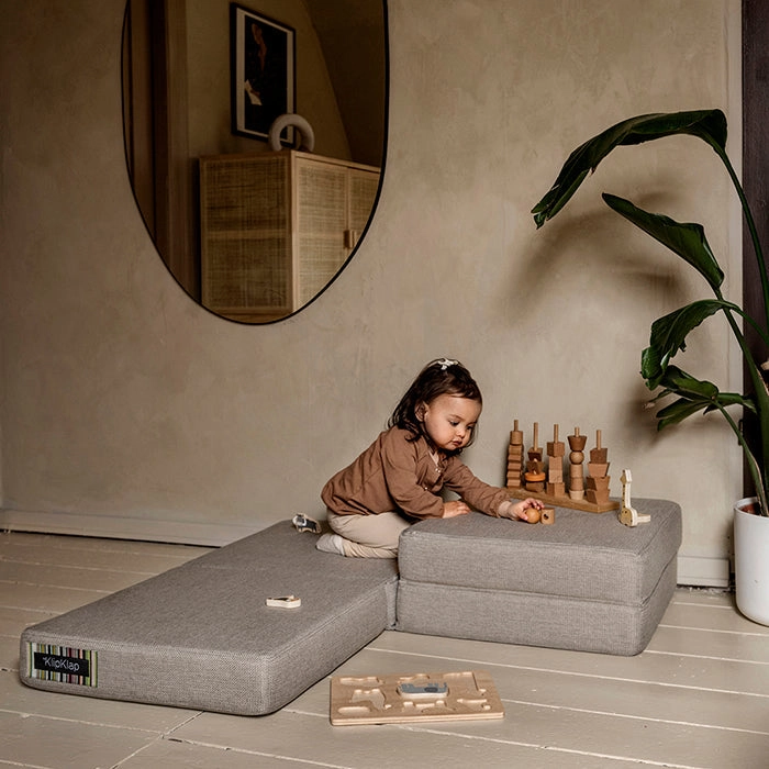by KlipKlap KK 4 Fold 40x50x50cm - Brown W. Sand (Pre-Order; Est. Delivery in 2-4 Weeks)