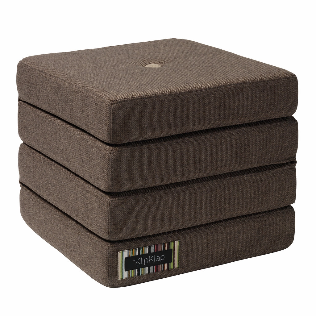 by KlipKlap KK 4 Fold 40x50x50cm - Brown W. Sand (Pre-Order; Est. Delivery in 2-4 Weeks)