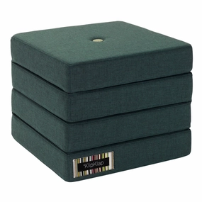 by KlipKlap KK 4 Fold 40x50x50cm - Deep Green W. Light Green