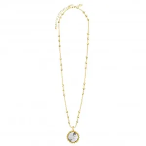 Collier Capri Howlite Or 46cm   Prolongateur 5cm 4486 Joma Jewellery