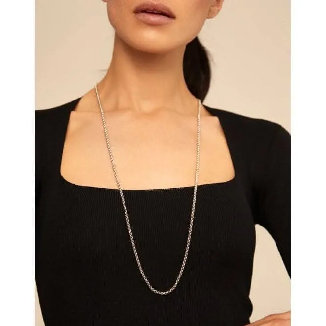 Collier en métal argenté à chaîne 2 Unode50 Bijoux et Accessoires