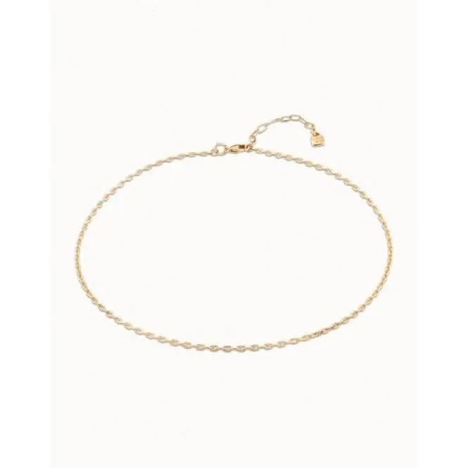 Chaîne en métal doré à 5 maillons Unode50 Bijoux et Accessoires