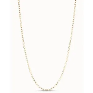 Collier Chaîne 6 en Métal Doré Unode50 Bijoux et Accessoires