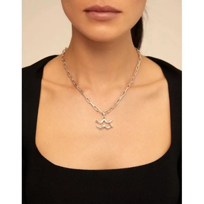 Collier en métal argenté Chain 9 Unode50 Bijoux et Accessoires