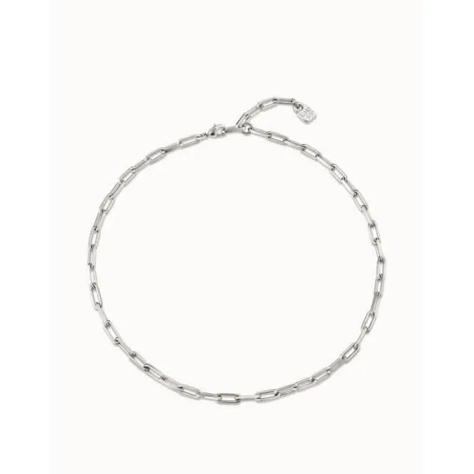 Collier en métal argenté Chain 9 Unode50 Bijoux et Accessoires