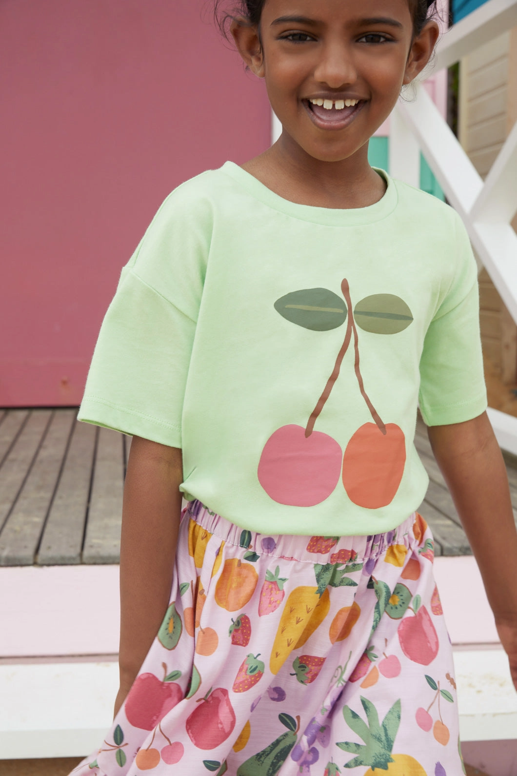 Cherry Kids Short Sleeve Tee