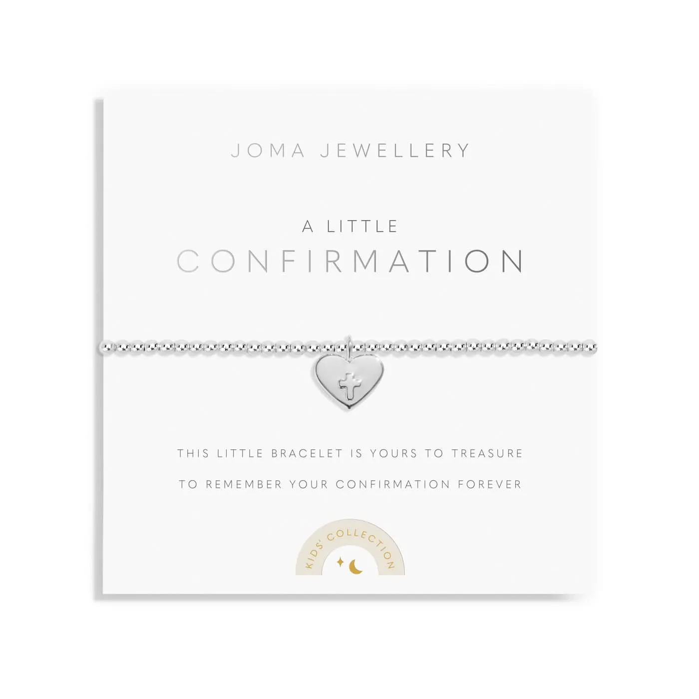 Bracelet en argent plaqué Petite Confirmation pour enfants C805 Joma Jewellery