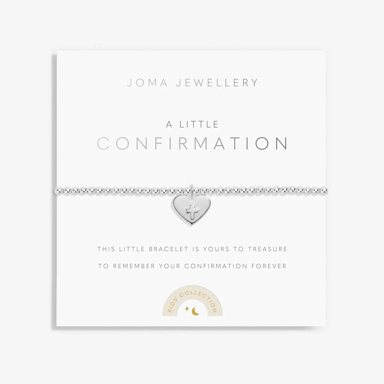 Bracelet en argent plaqué Petite Confirmation pour enfants C805 Joma Jewellery