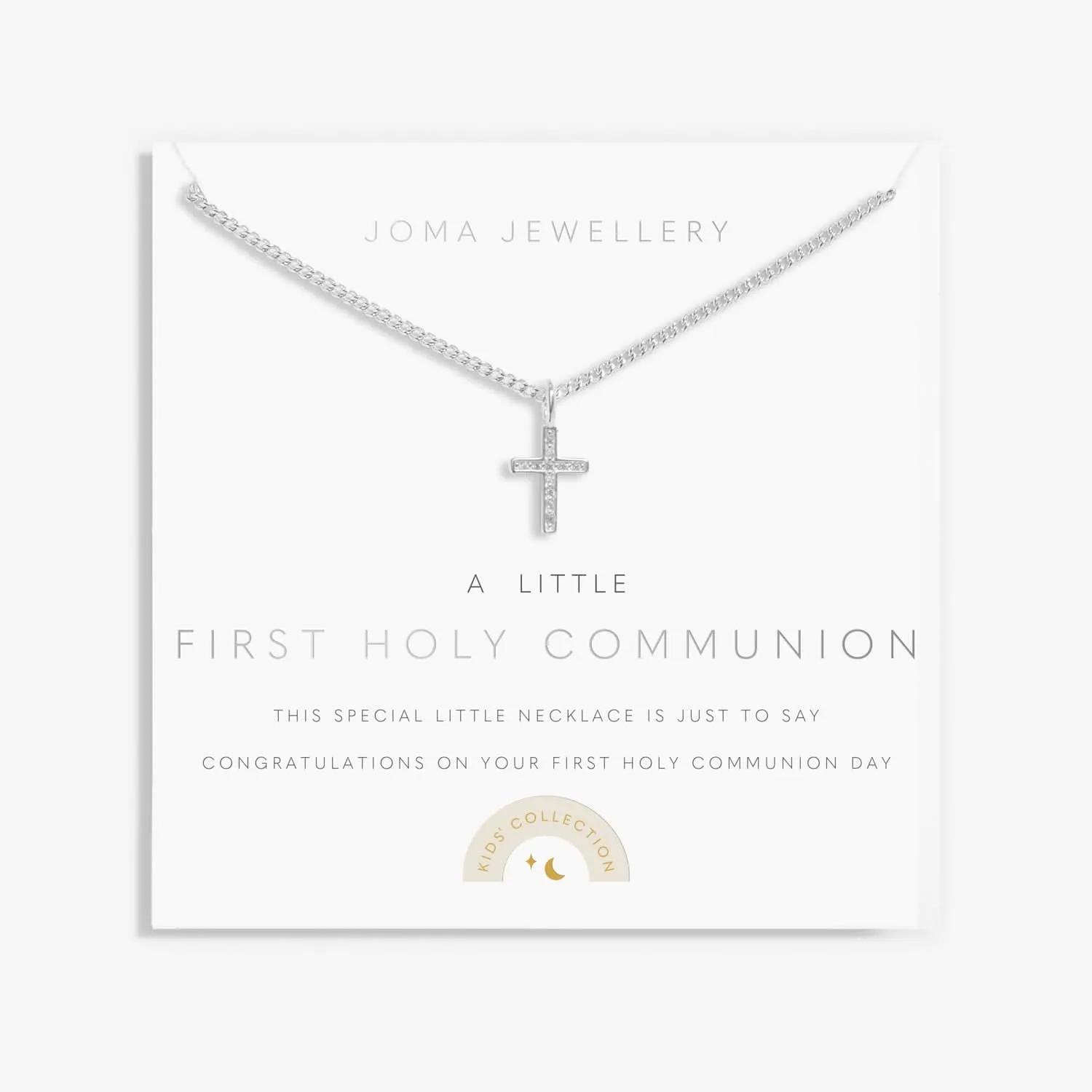 Collier en argenté pour Première Communion d'Enfant C802 Joma Jewellery