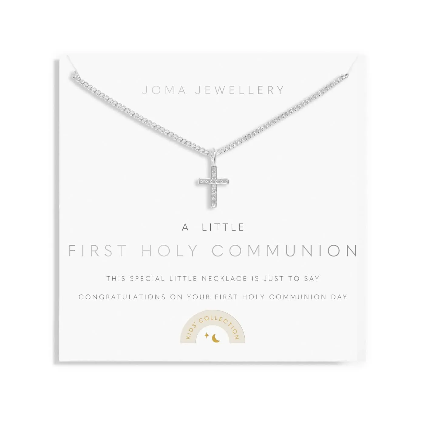 Collier en argenté pour Première Communion d'Enfant C802 Joma Jewellery